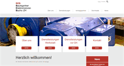 Desktop Screenshot of baumgartner-ag.ch